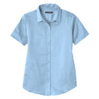 Port Authority® Ladies Short Sleeve SuperPro ReactTwill Shirt