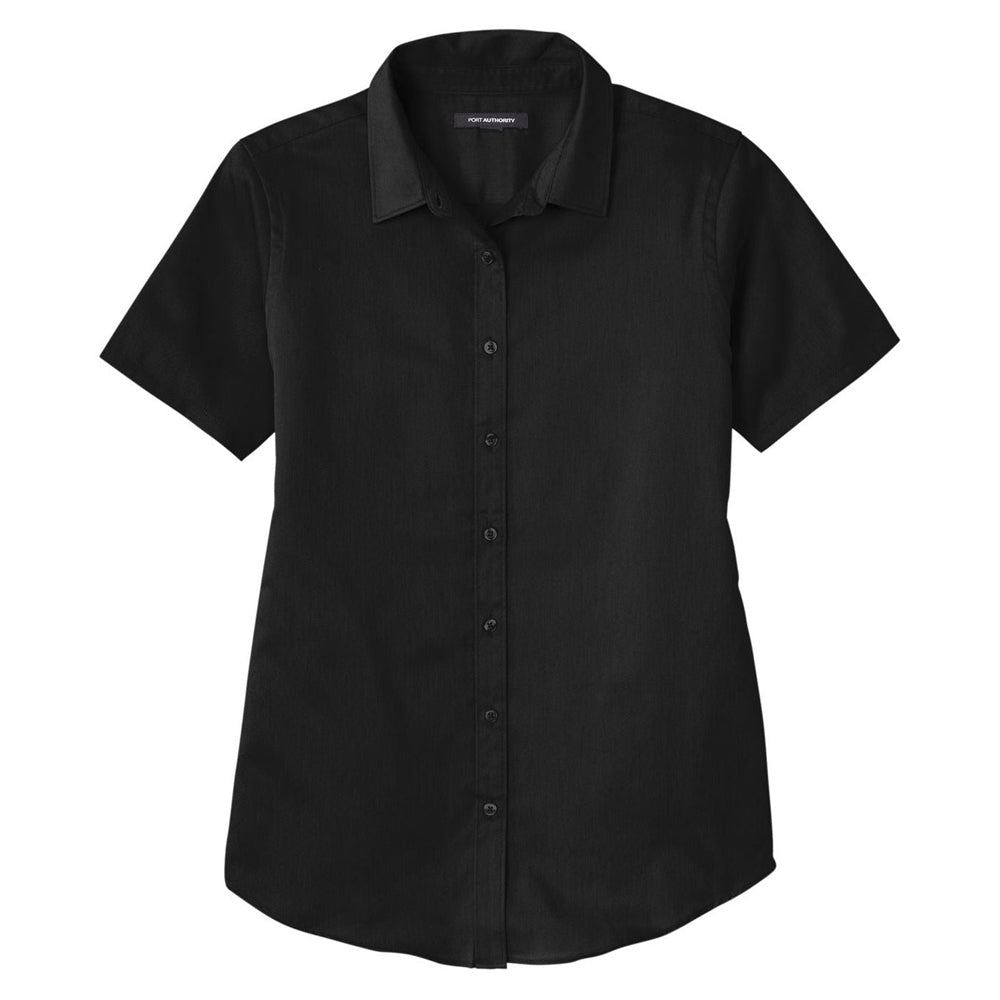 Port Authority® Ladies Short Sleeve SuperPro ReactTwill Shirt