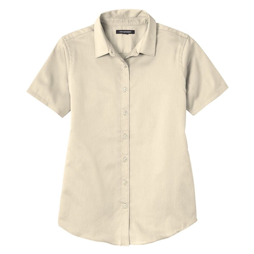 Port Authority® Ladies Short Sleeve SuperPro ReactTwill Shirt