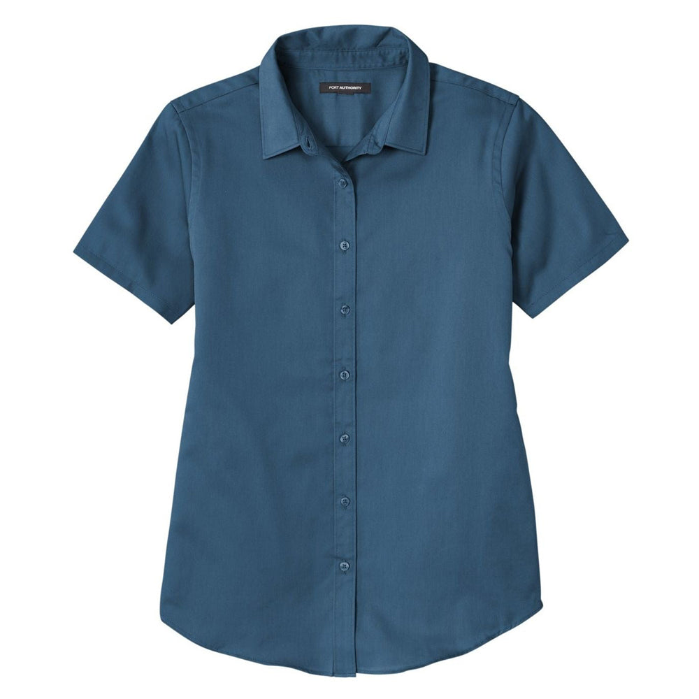 Port Authority® Ladies Short Sleeve SuperPro ReactTwill Shirt