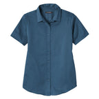 Port Authority® Ladies Short Sleeve SuperPro ReactTwill Shirt