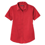 Port Authority® Ladies Short Sleeve SuperPro ReactTwill Shirt