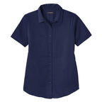 Port Authority® Ladies Short Sleeve SuperPro ReactTwill Shirt