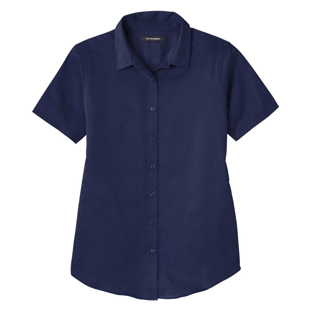 Port Authority® Ladies Short Sleeve SuperPro ReactTwill Shirt