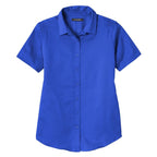 Port Authority® Ladies Short Sleeve SuperPro ReactTwill Shirt