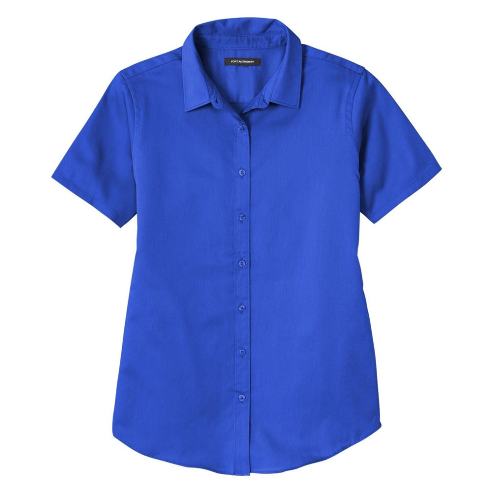 Port Authority® Ladies Short Sleeve SuperPro ReactTwill Shirt