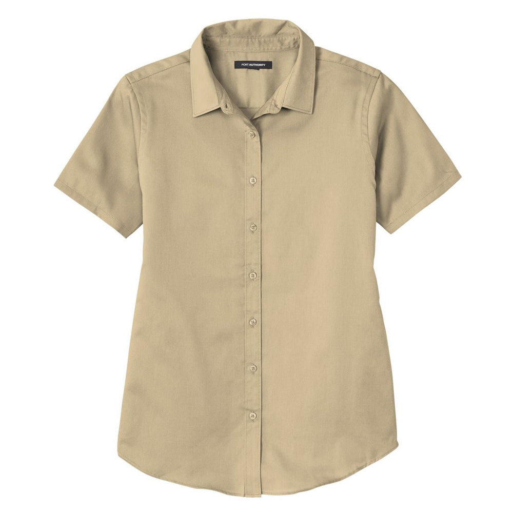 Port Authority® Ladies Short Sleeve SuperPro ReactTwill Shirt