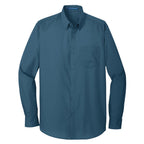 Port Authority® Long Sleeve Carefree Poplin Shirt