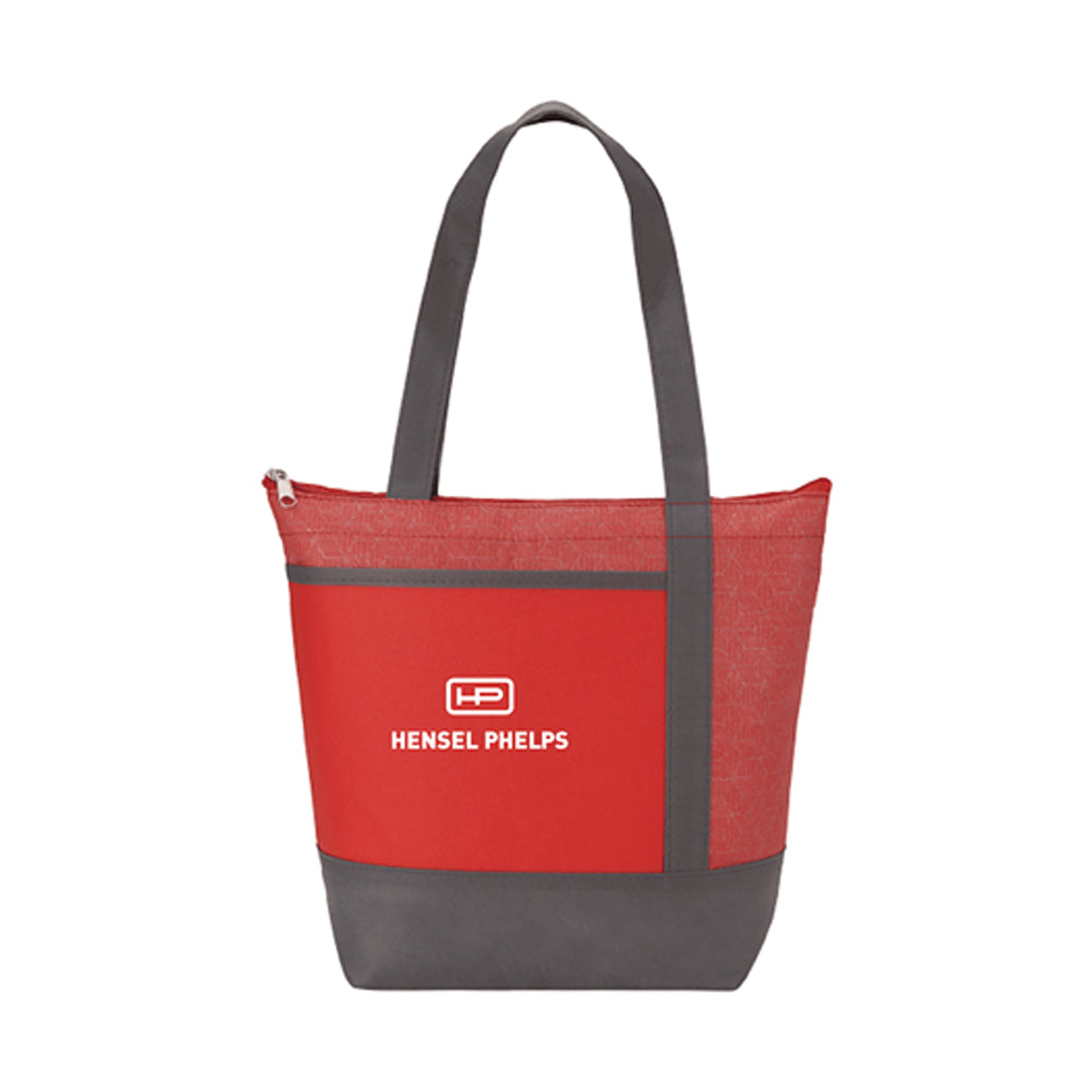 Chrome 9-Can Non-Woven Insulated Cooler Lunch Bag