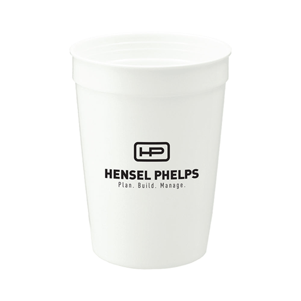 Solid 12oz Recycled Stadium Cup