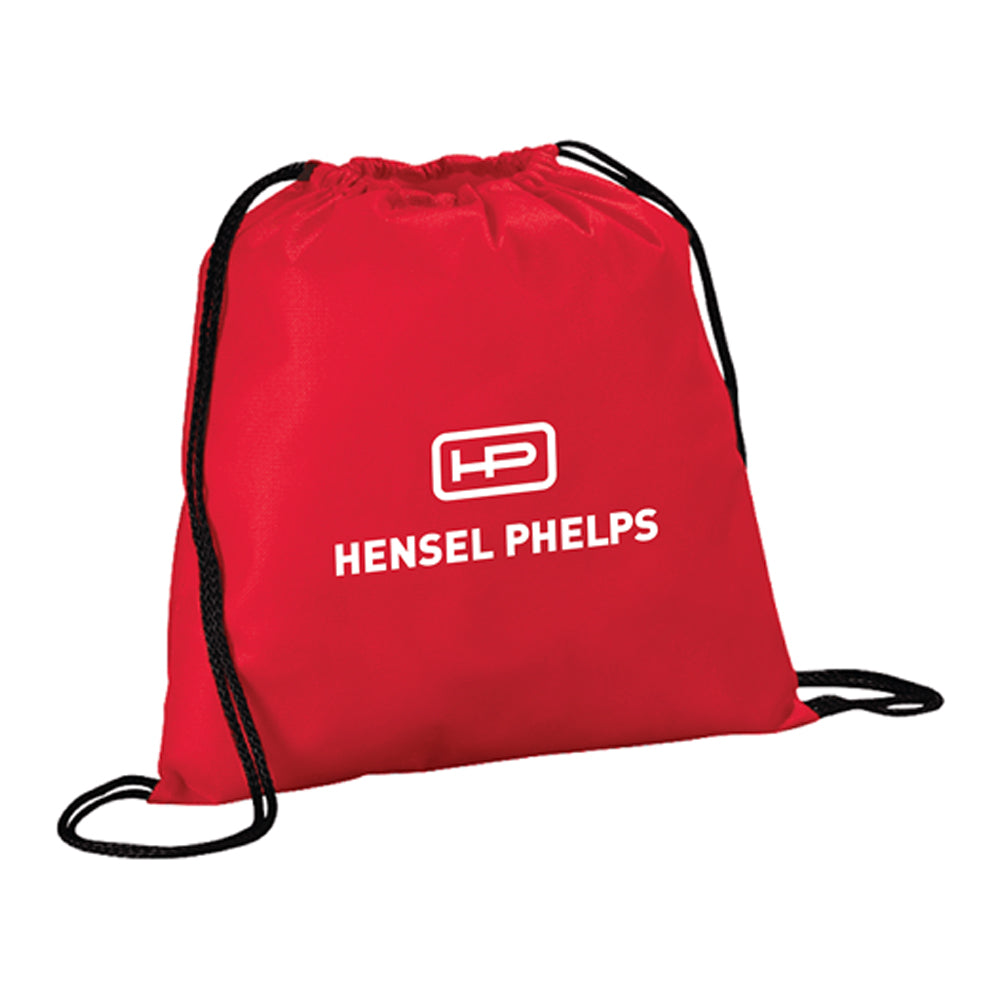 Evergreen Non-Woven Drawstring Bag