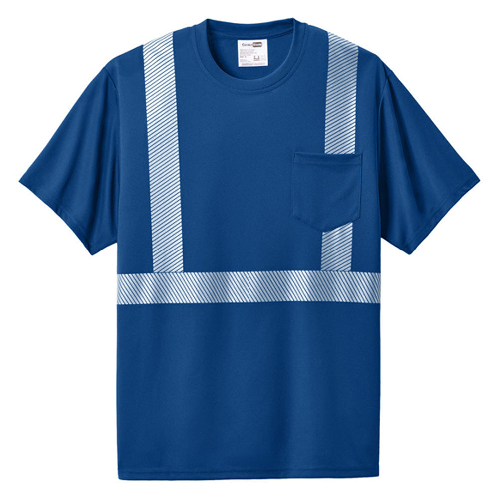 CornerStone Enhanced Visibility Segmented Tape Tee