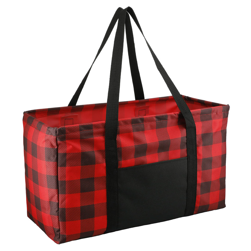 Buffalo Plaid Utility Tote