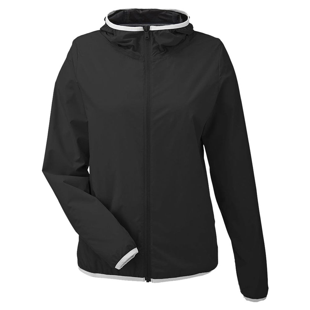 Nautica Women's Stillwater Hooded Windbreaker