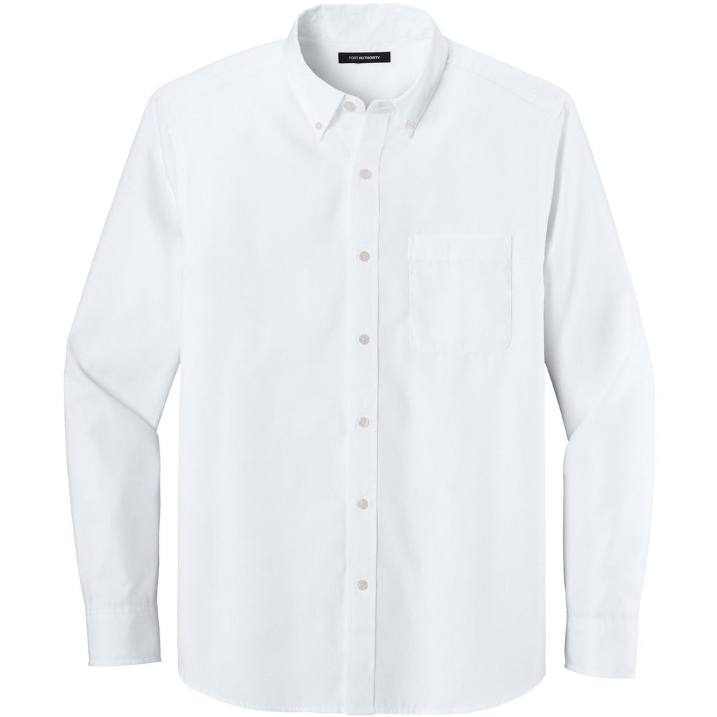 Port Authority® Long Sleeve Nailhead Easy Care Shirt