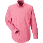 Devon & Jones Men's Crown Collection® Gingham Check Woven Dress Shirt